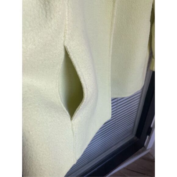 Eileen Fisher Wool Cashmere Blend Open Front Sweater Green Size M - Picture 5 of 11